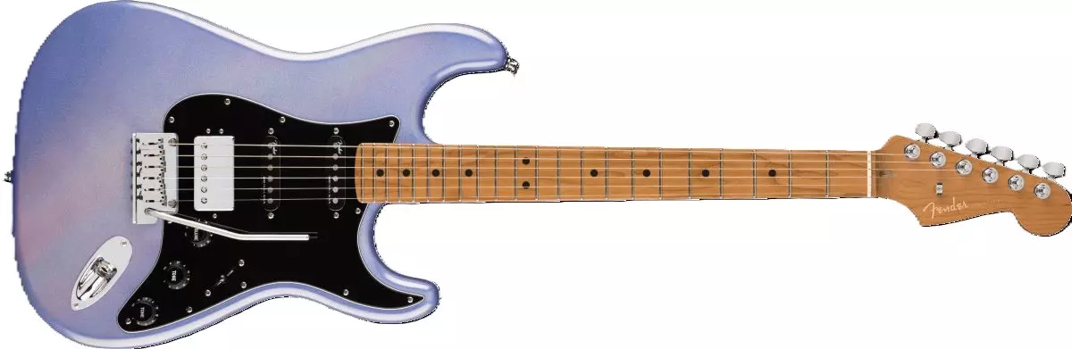 Stratocaster Ultra HSS modle 70e anniversaire (fini amthyste, touche en rable, tui inclus)